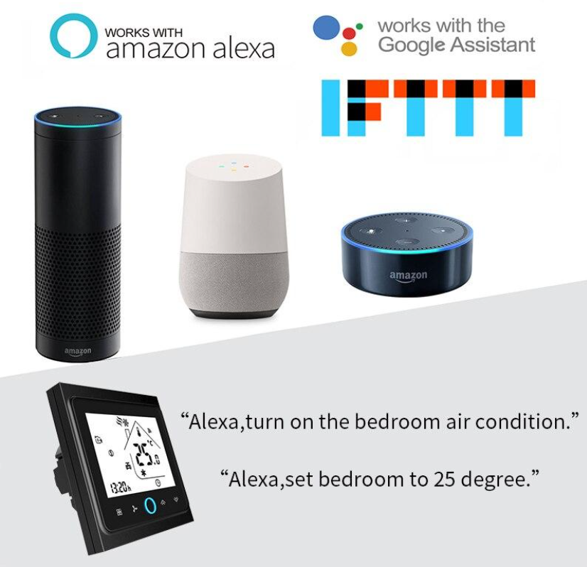 Moes smart switch to link window type AC unit with smart home system (copy)