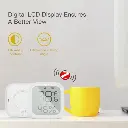 Intelligent temperature and humidity sensor, indoor thermometer and humidity detector