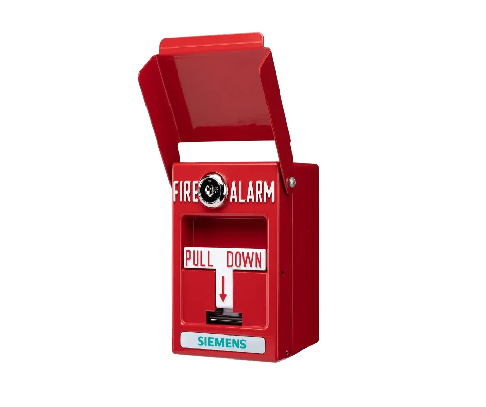 MSM-KD-WP  METAL MANUAL STATION / CAT 45 KEYLOCK / DOUBLE ACTION / WEATHERPROOF