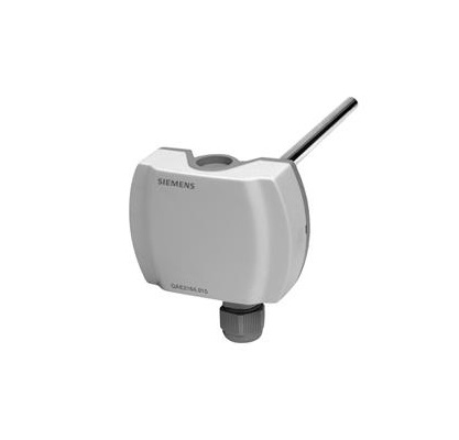 [1PQAE2112.010] QAE2112.010  حساس حرارة داخل مواسير التبريد Pt1000  طول 10  سنتم