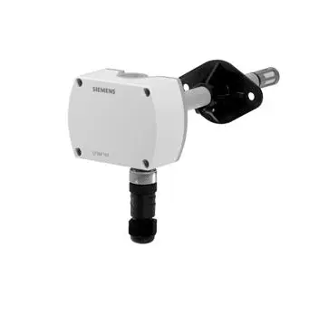 QFM4160 Duct sensor for humidity (0...10 V) and temperature (0...10 V) with calibration certificate