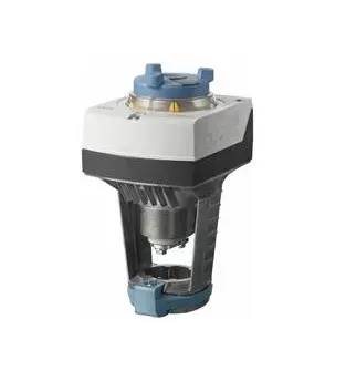 SAX61P03 Electromotoric actuator, 500 N, 20 mm, AC/DC 24 V, DC 0…10 V / DC 4…20 mA, 30 s