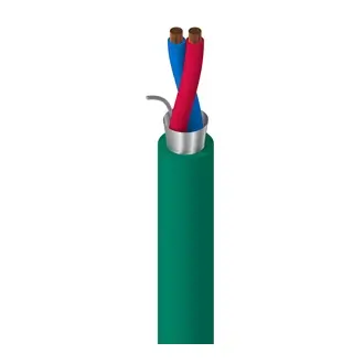 Belden YE00819 1X0.8 KNX EIB Cable Overall Foil/PVC, Green, 1000 Meters/Roll