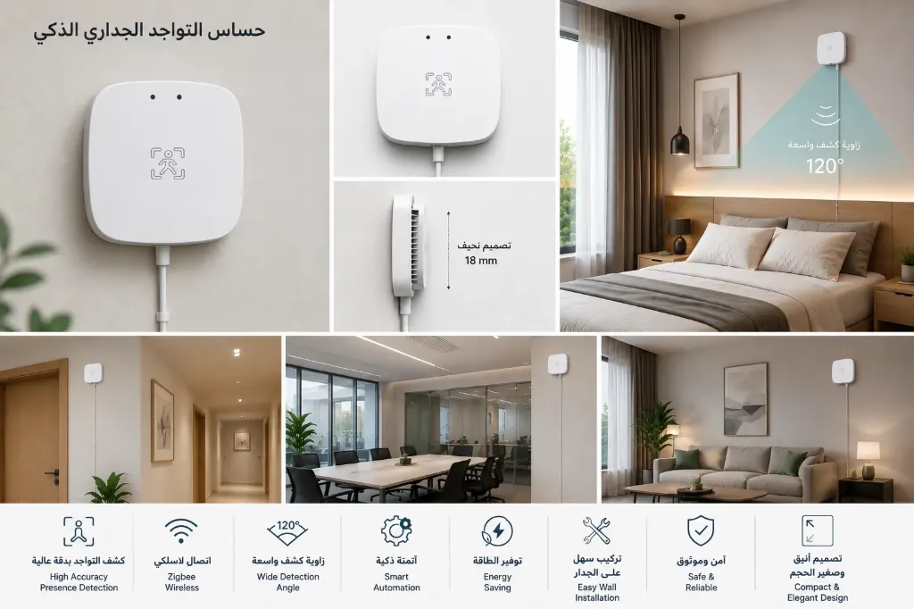 Smart Zigbee Wall Presence Sensor