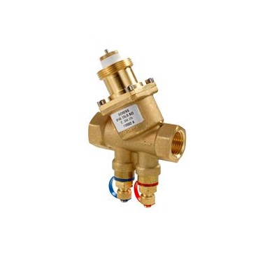 VPP46.15L0.6Q Combi valves, PN25, DN15, 100…575 l/h, pressure test points