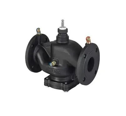 VVF43.200-450K 2-port seat valve, flanged, PN16, DN200, kvs 450, pressure compensated