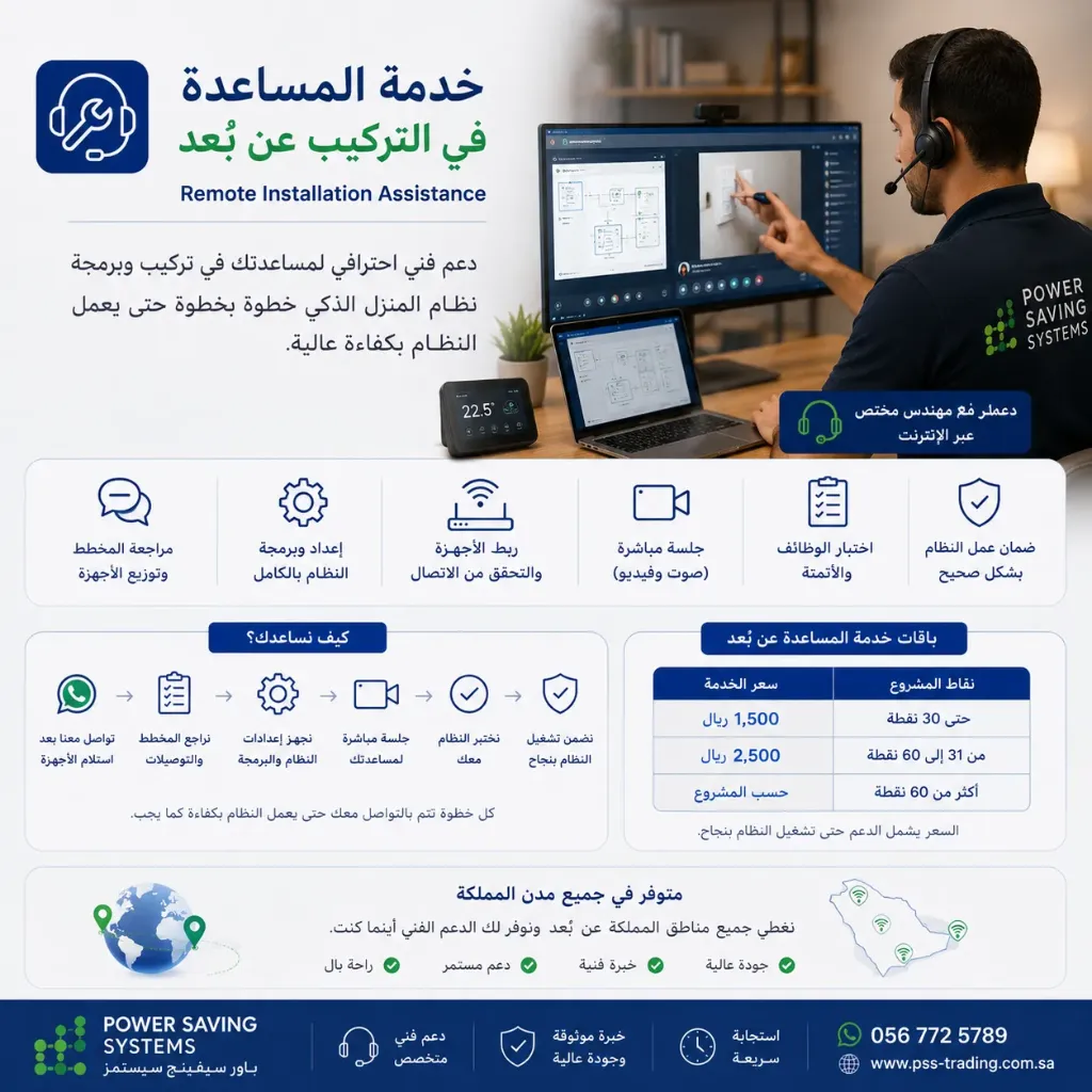 خدمة الدعم الهندسي أثناء التركيب