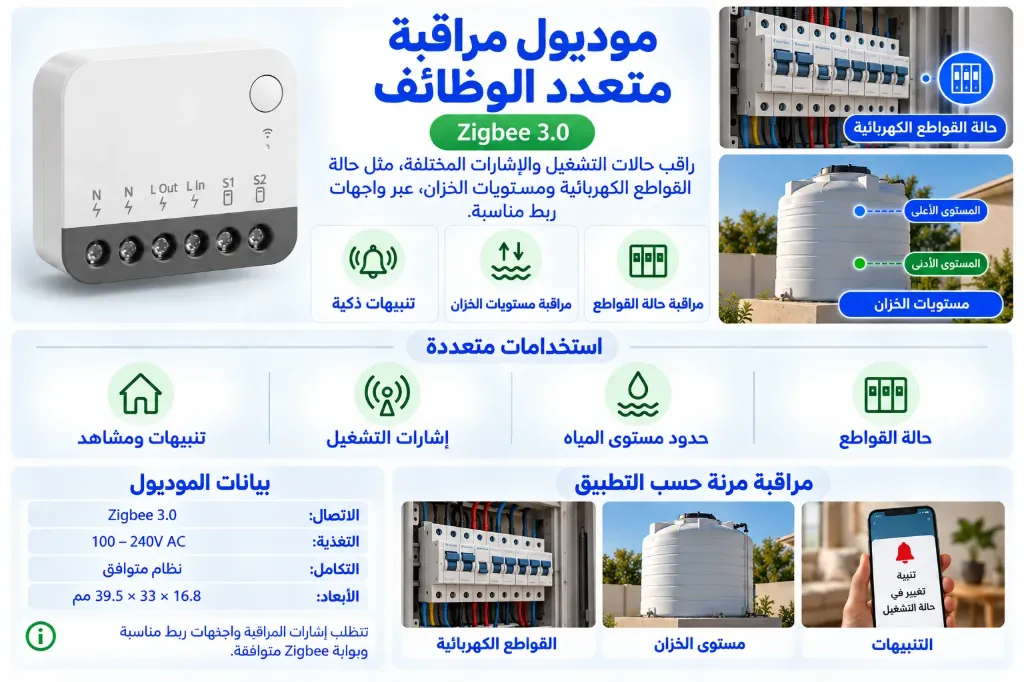 [ZBMINIR2] Multi Function Dry Contact Zigbee Smart Switch