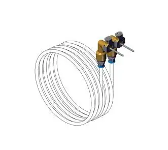 [ALE11  Set hoses w. pins to ALE10] ALE11  Set hoses w. pins to ALE10