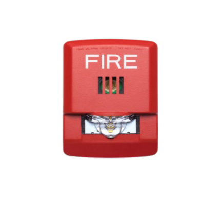 [AS-75-R-WP] AS-75-R-WP HORN/STROBE 75CD RED WEATHERPROOF 